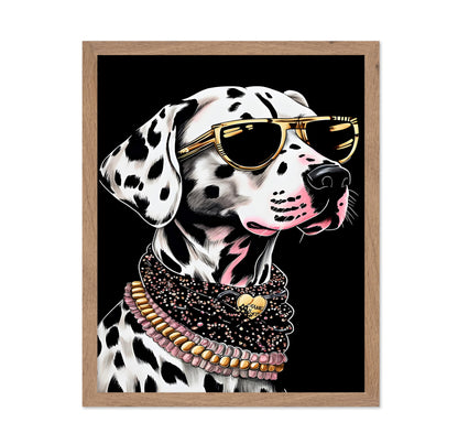Dalmatian in Glasses No1