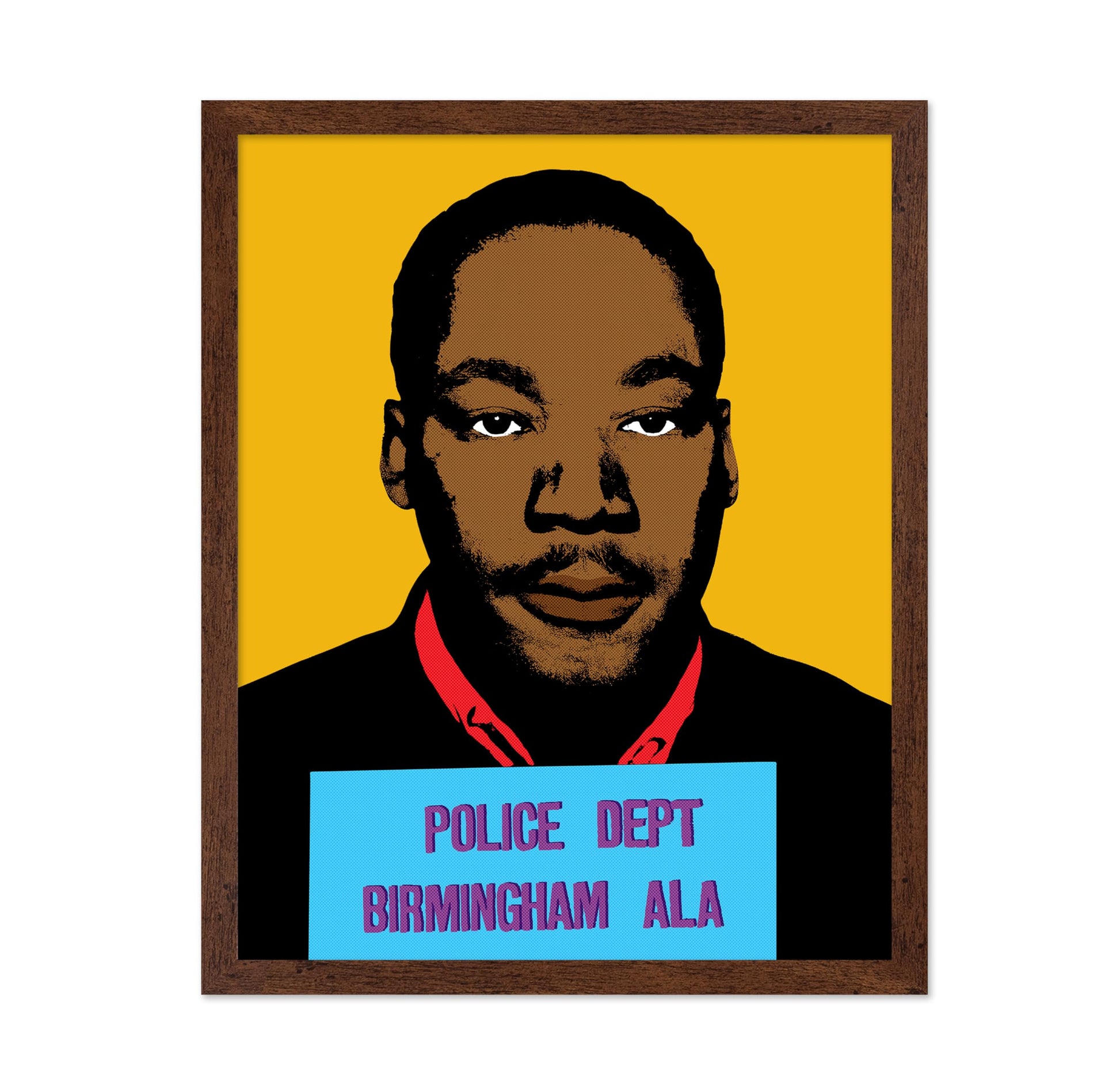 Martin Luther King Mugshot No3