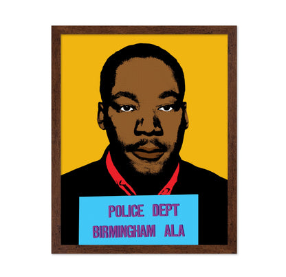 Martin Luther King Mugshot No3