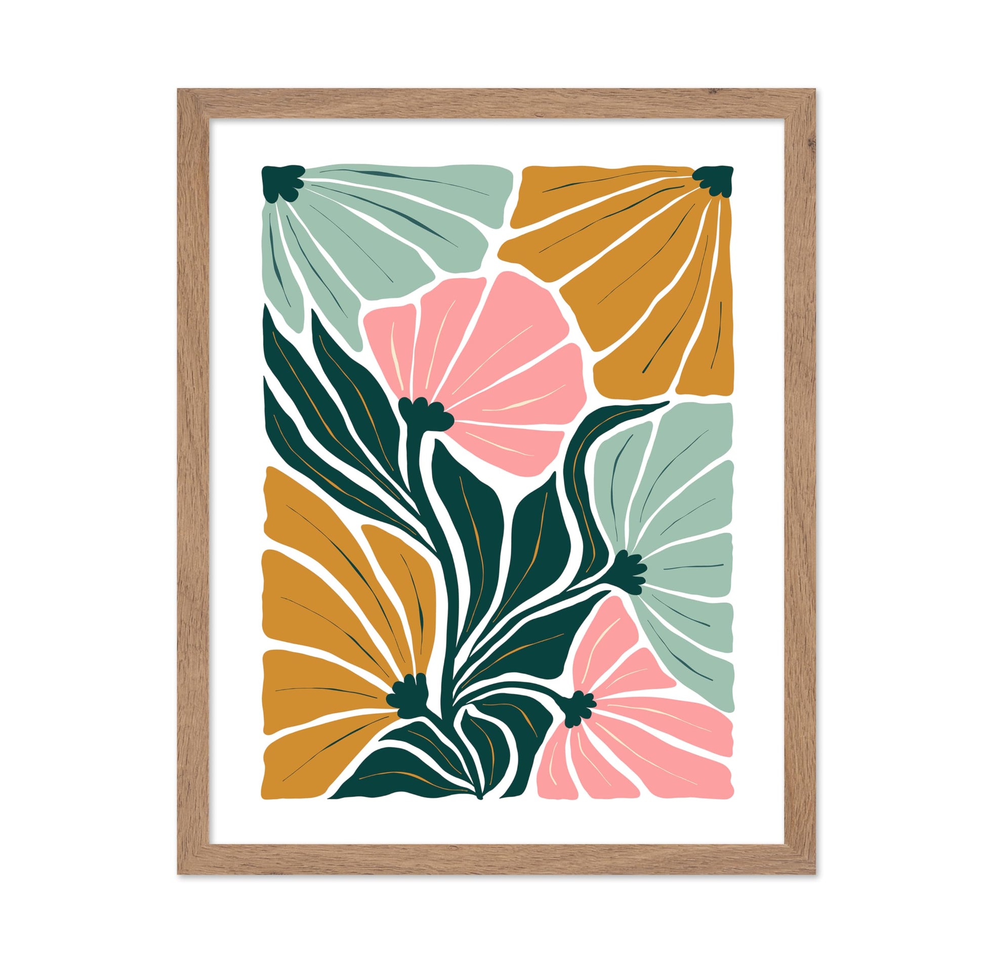 Abstract Flowers No7
