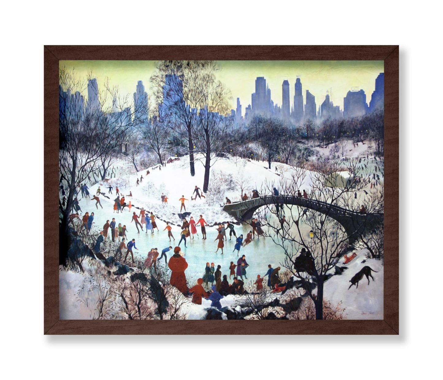 Skating in Central Park