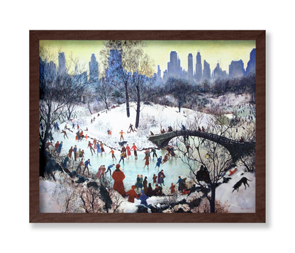 Skating in Central Park