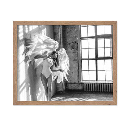 Woman with Angel Wings