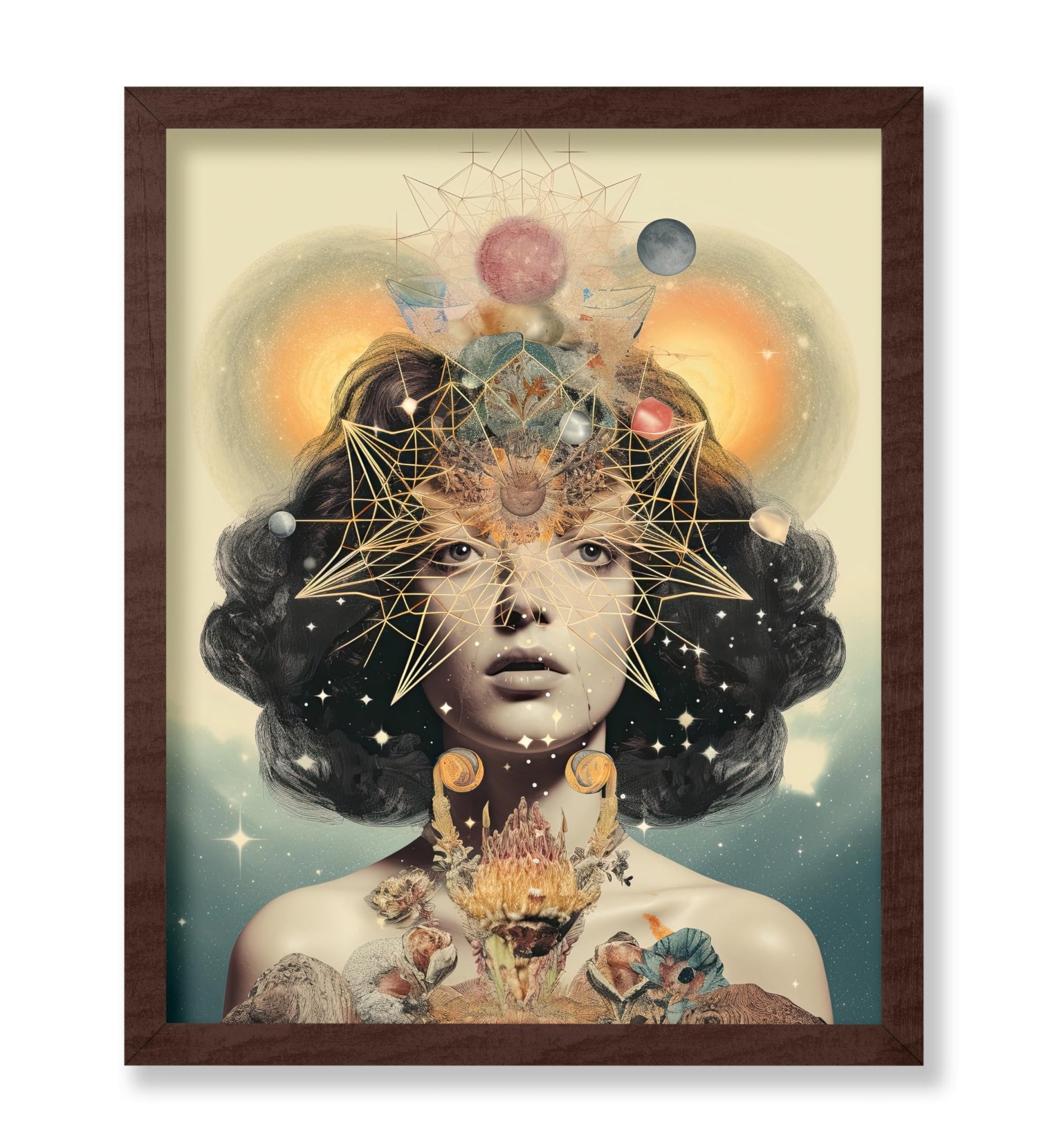 Trippy Woman Portrait No5