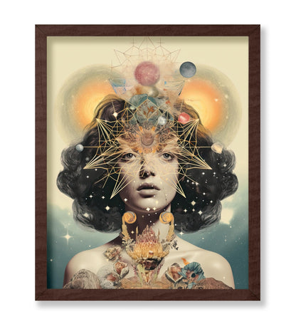 Trippy Woman Portrait No5