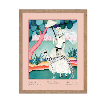 Helen Dryden - A Vogue Cover of A Woman With A Dalmatian