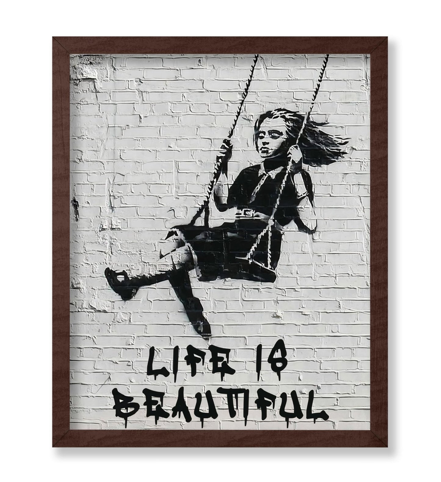 Girl on Swing