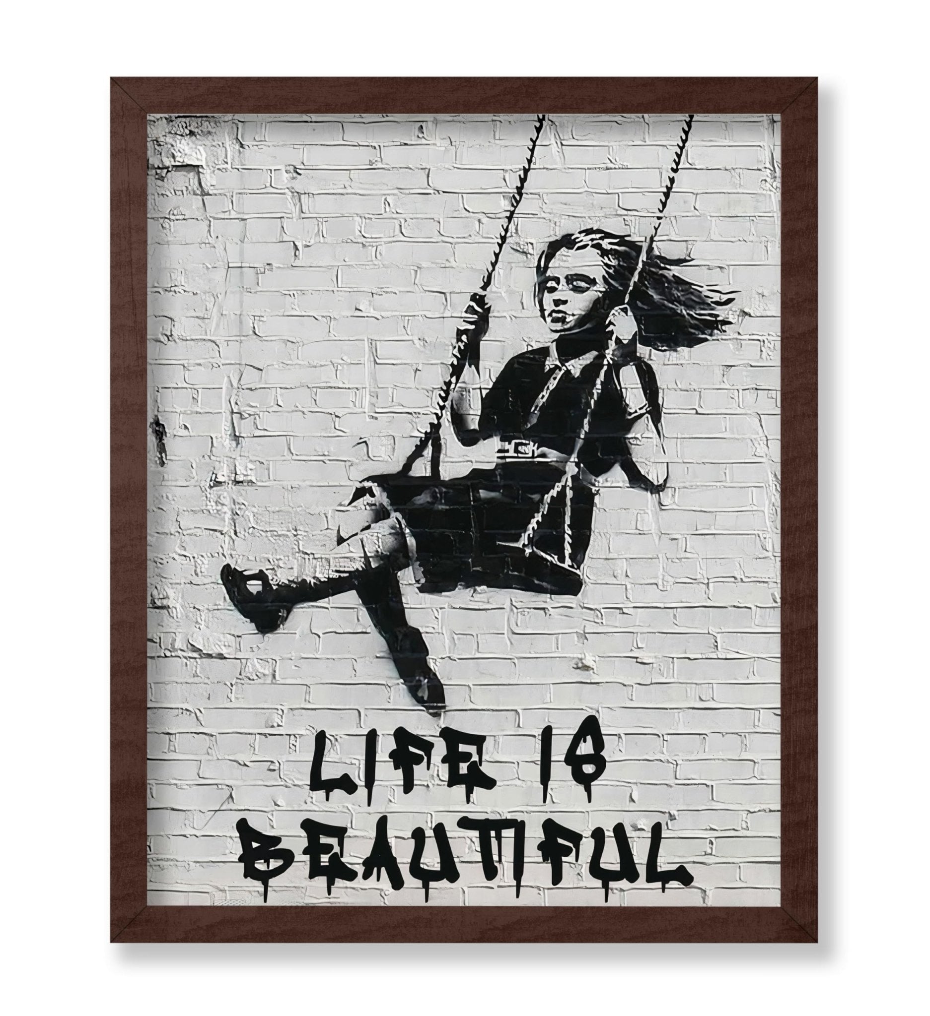 Girl on Swing