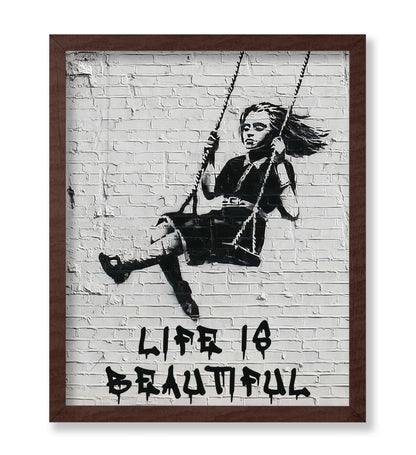 Girl on Swing