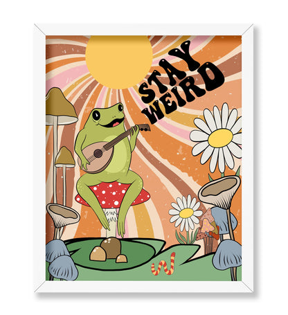 Frog With Ukulele