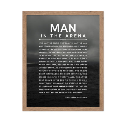 Theodore Roosevelt - Man In The Arena