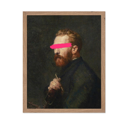 Altered Portrait of Van Gogh