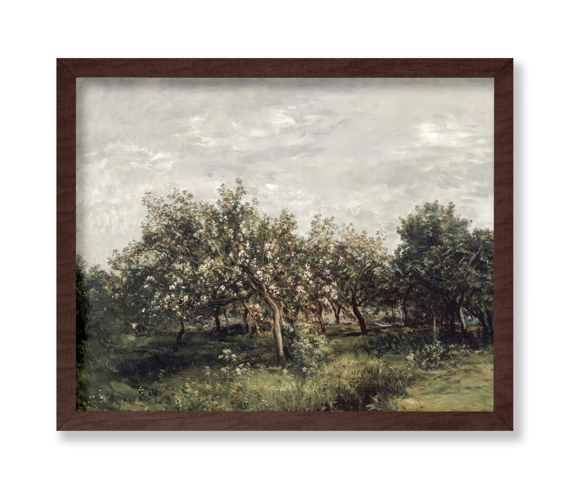 Charles-Francois Daubigny - Apple Blossoms