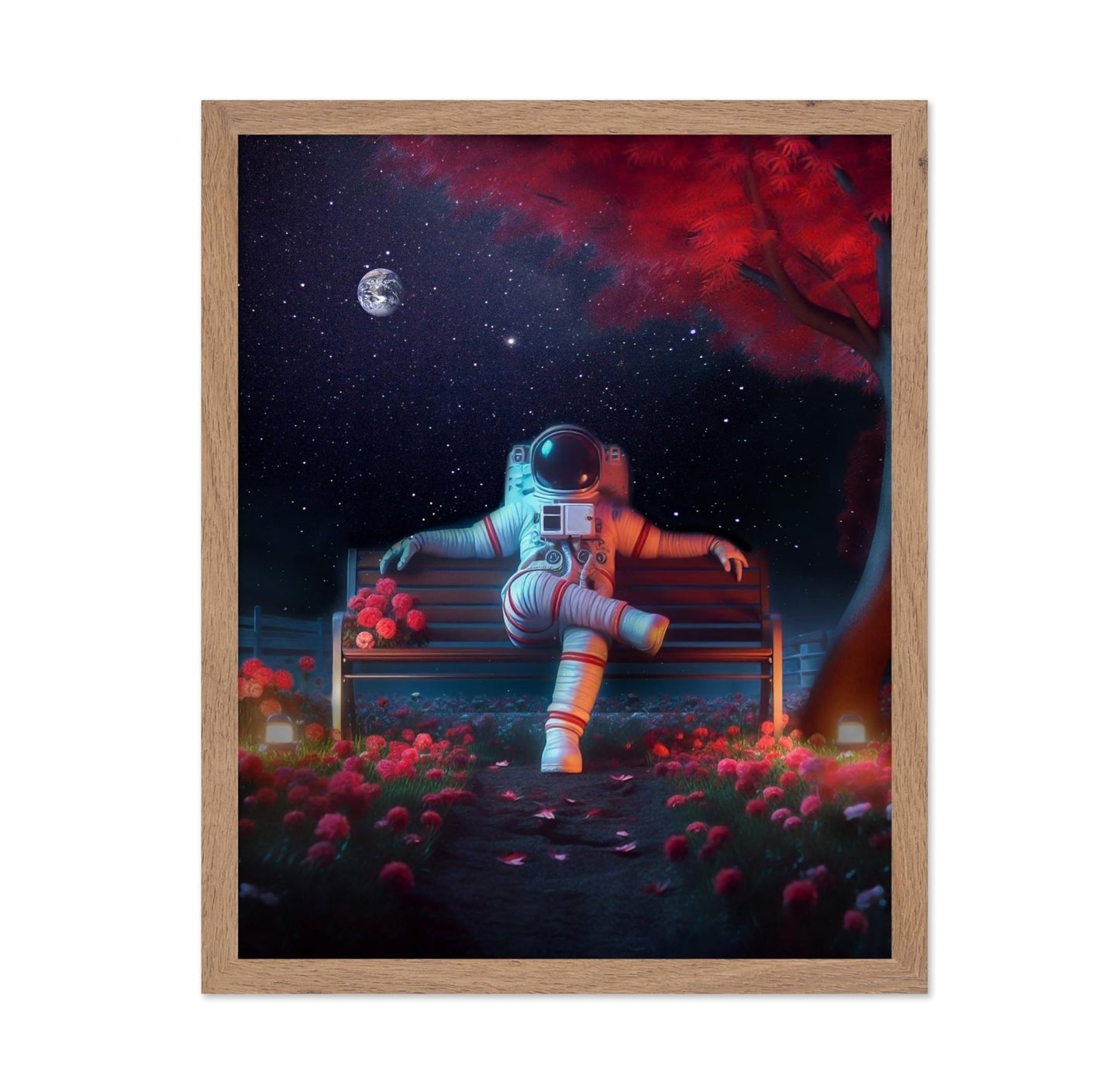Space Garden Astronaut