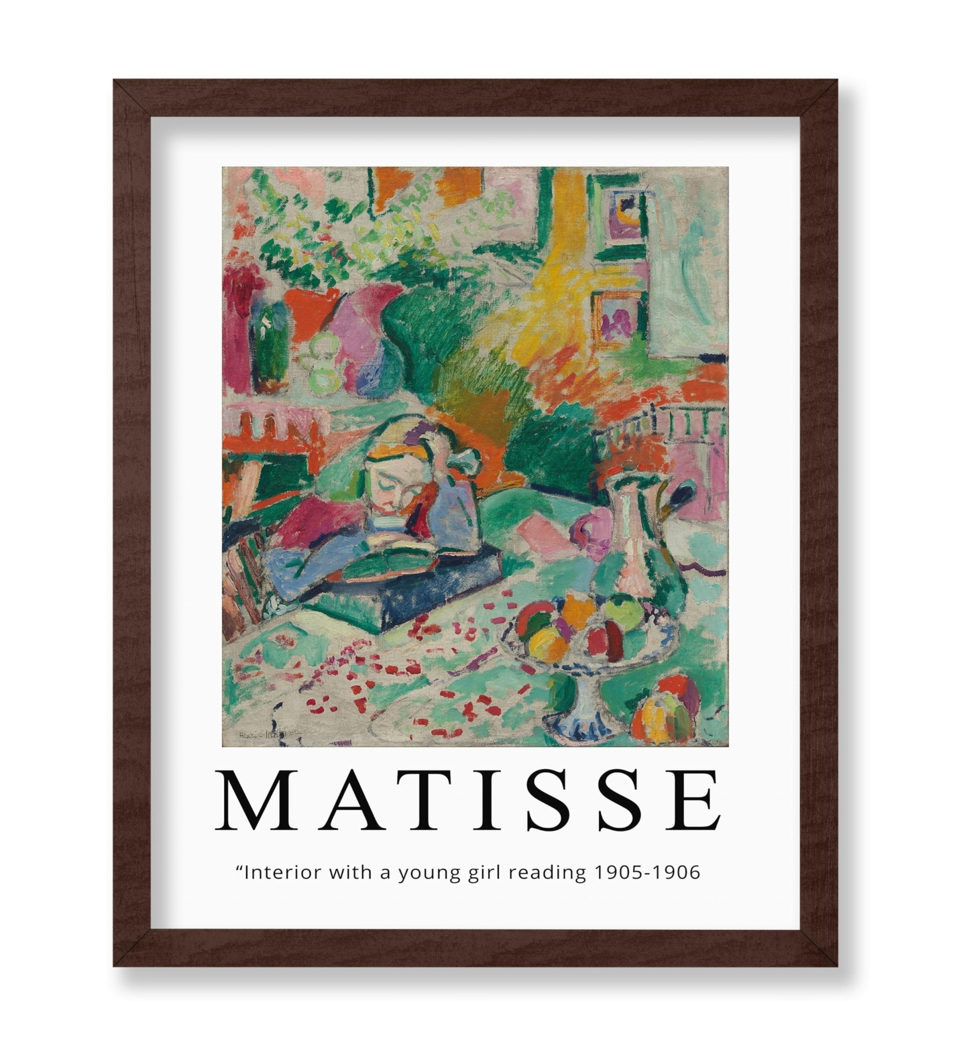 Henri Matisse - Interior with a Young Girl Reading