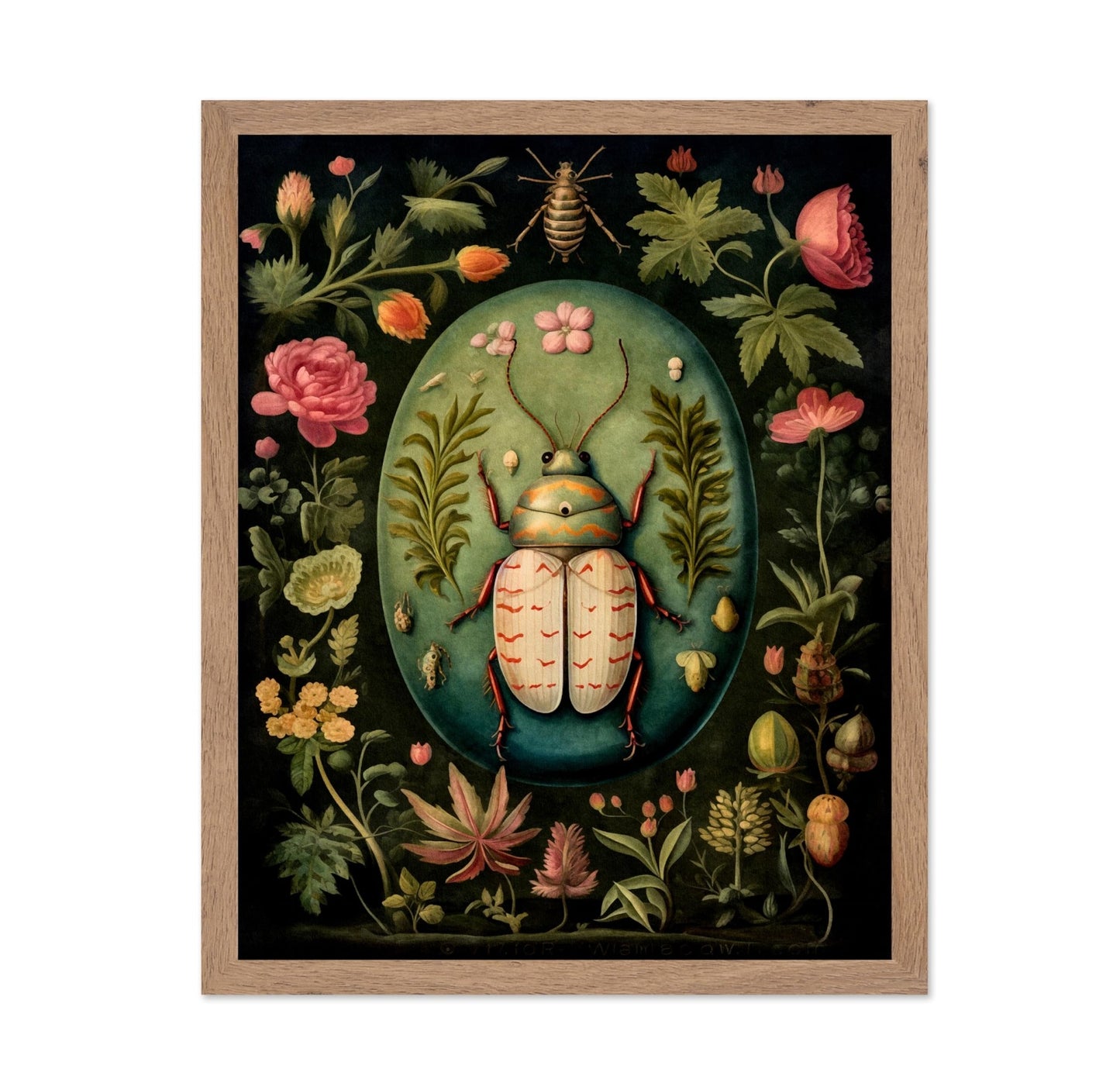 Flowers and Beetle No2