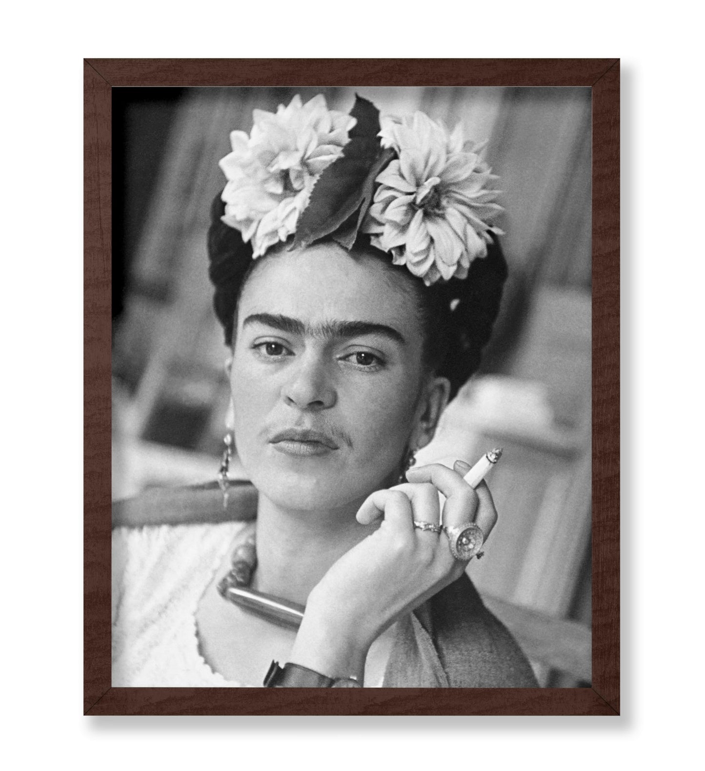 Frida With Cigarette