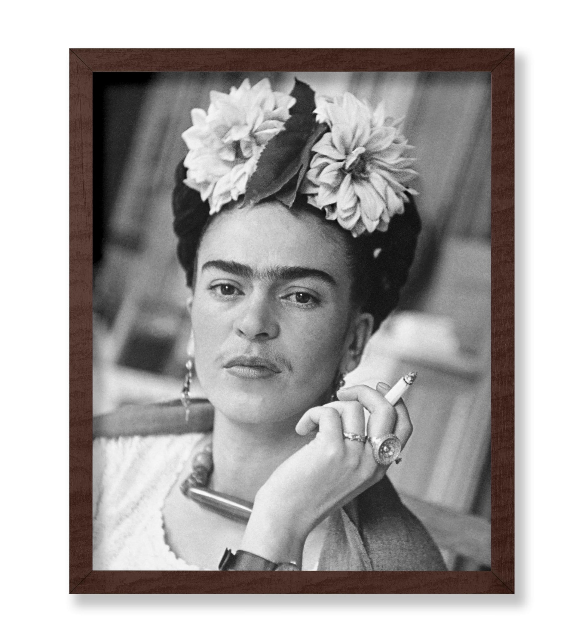 Frida With Cigarette