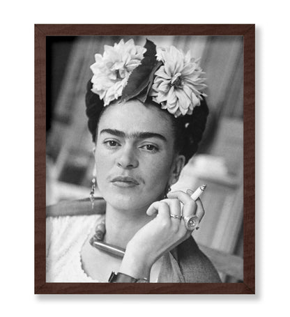 Frida With Cigarette