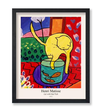 Henri Matisse - Cat With Red Fish No2