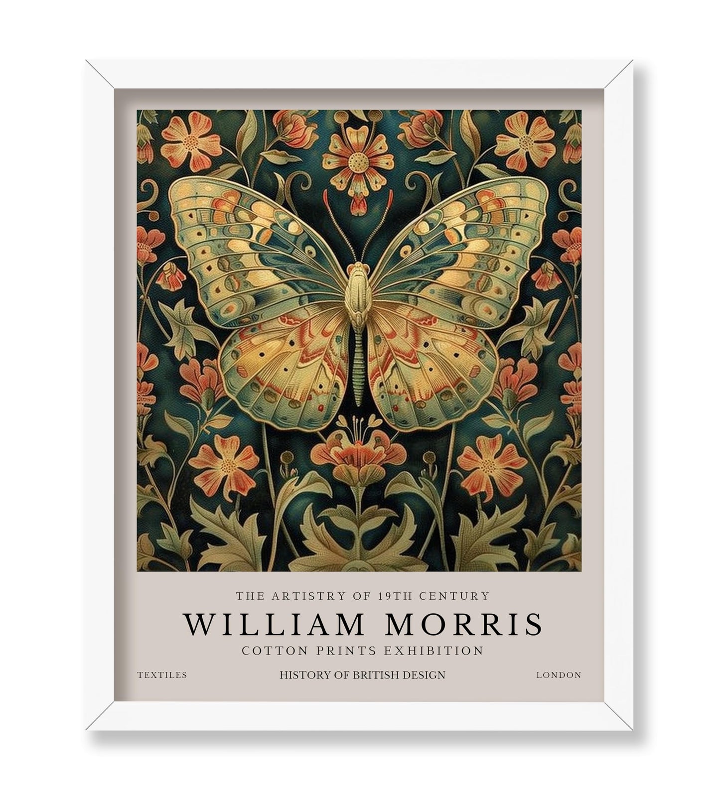 William Morris - Butterfly No4