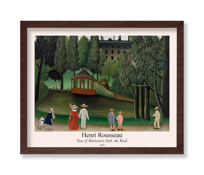 Henri Rousseau - View of Montsouris Park