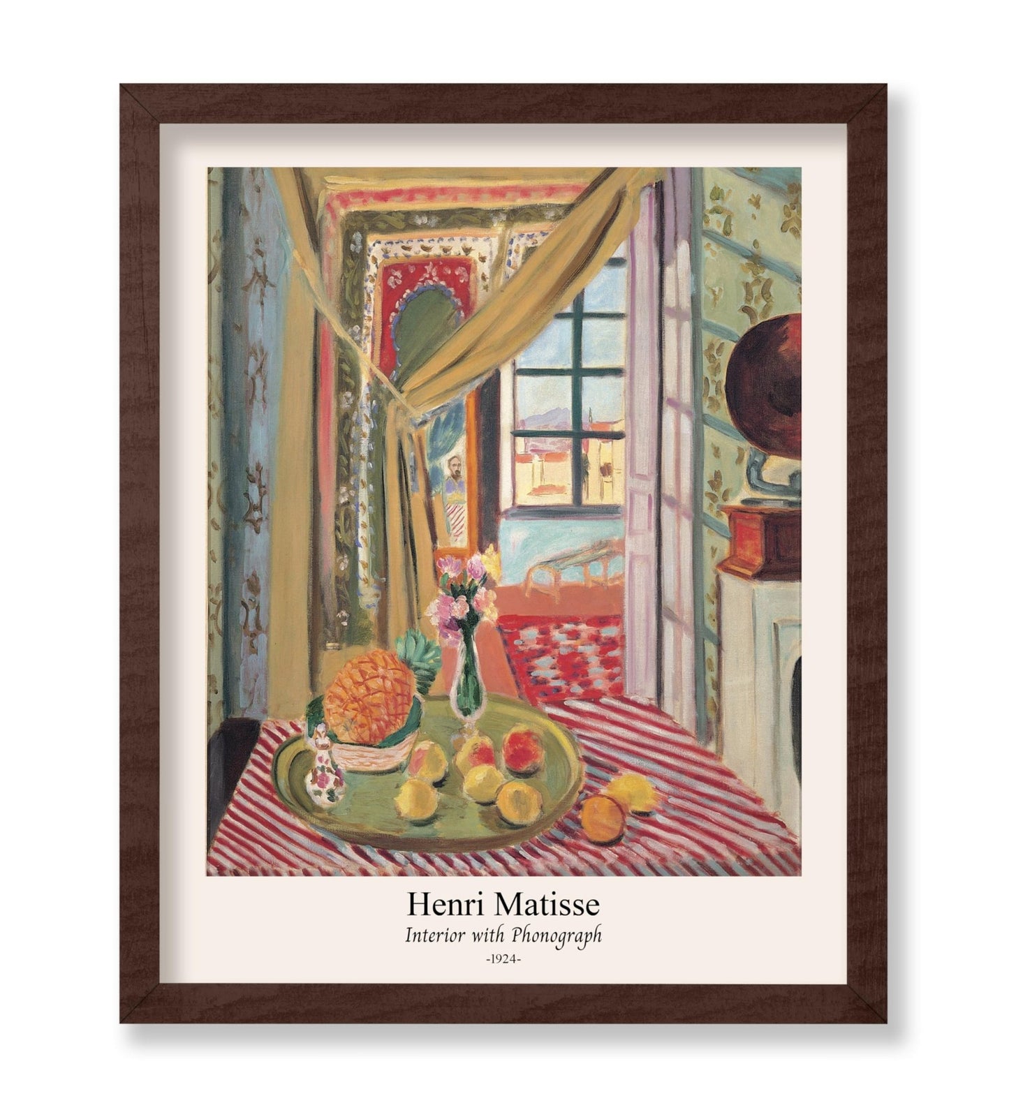 Henri Matisse - Interior with Phonograph No2
