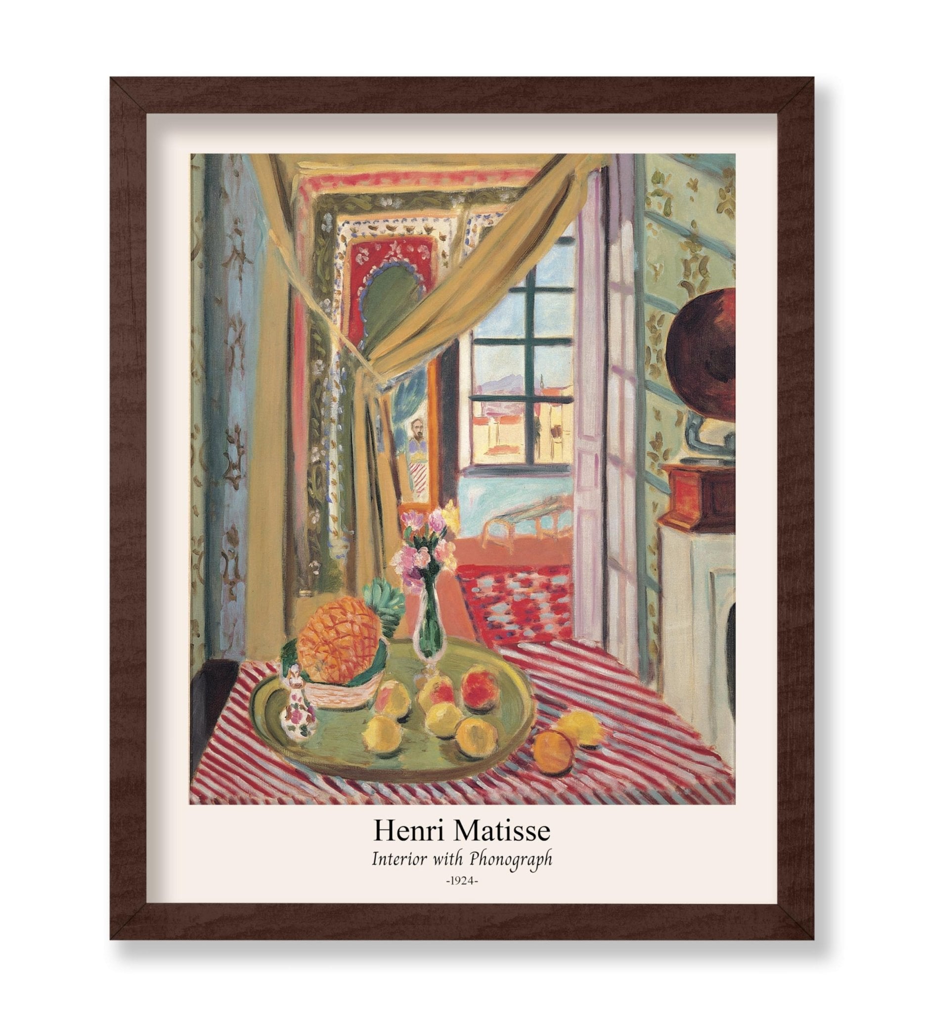 Henri Matisse - Interior with Phonograph No2