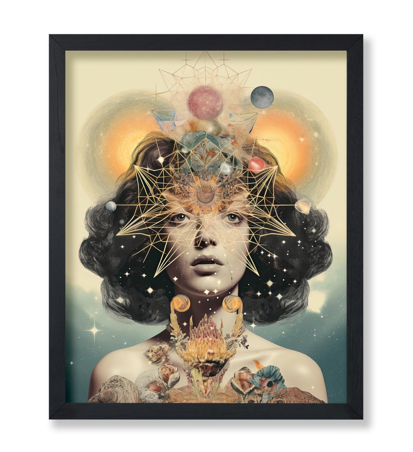 Trippy Woman Portrait No5