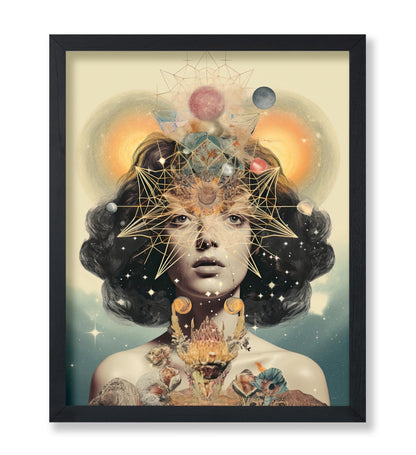 Trippy Woman Portrait No5