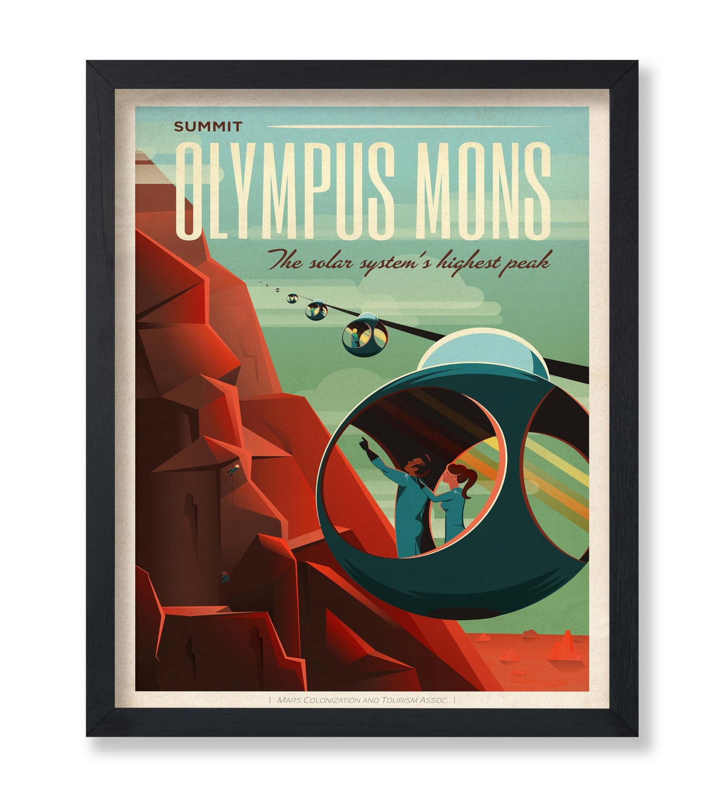 Summit Olympus Mons