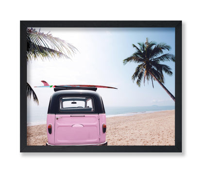 Car And Surfboard