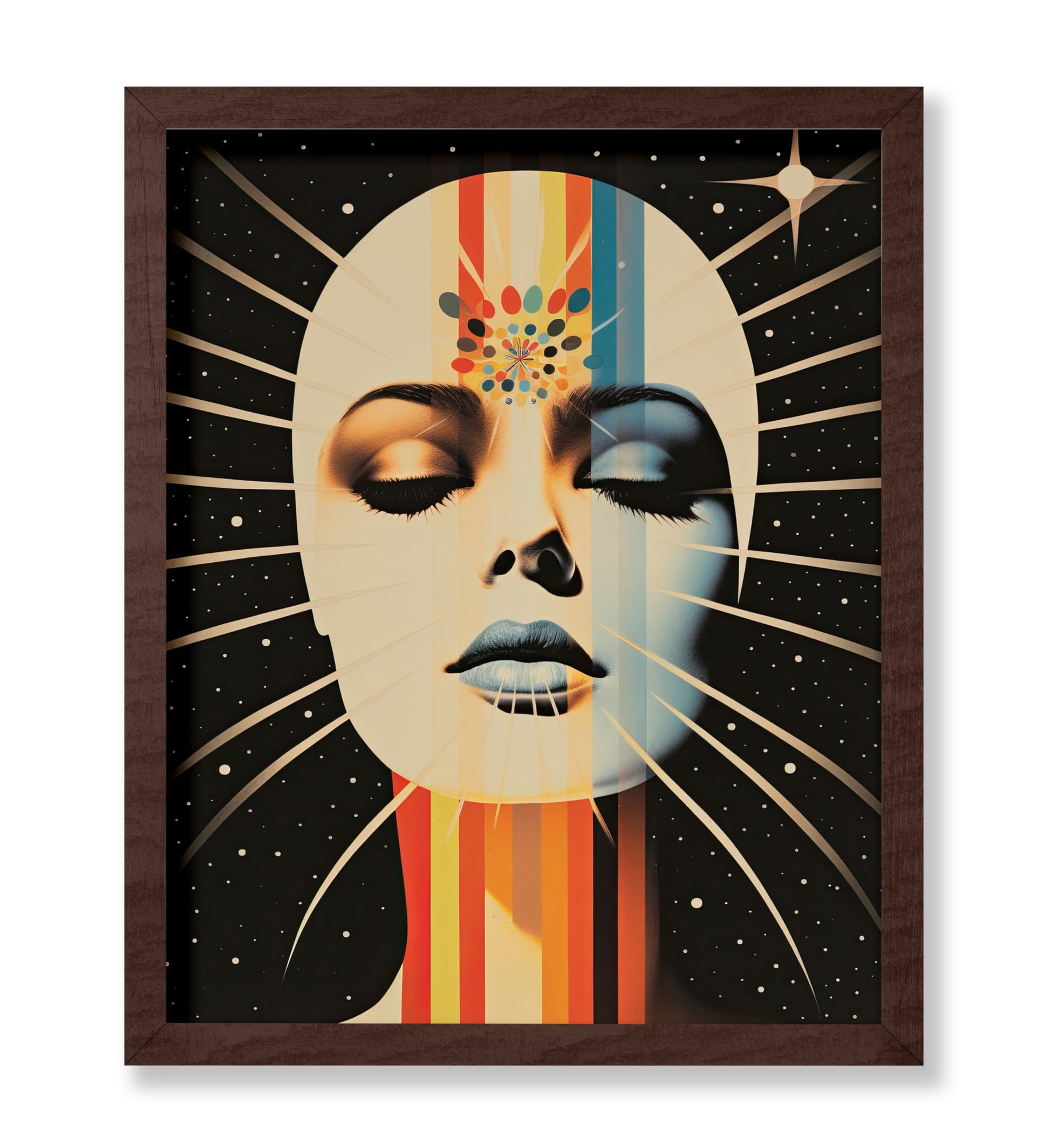Trippy Woman Portrait No8