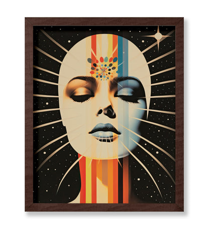 Trippy Woman Portrait No8