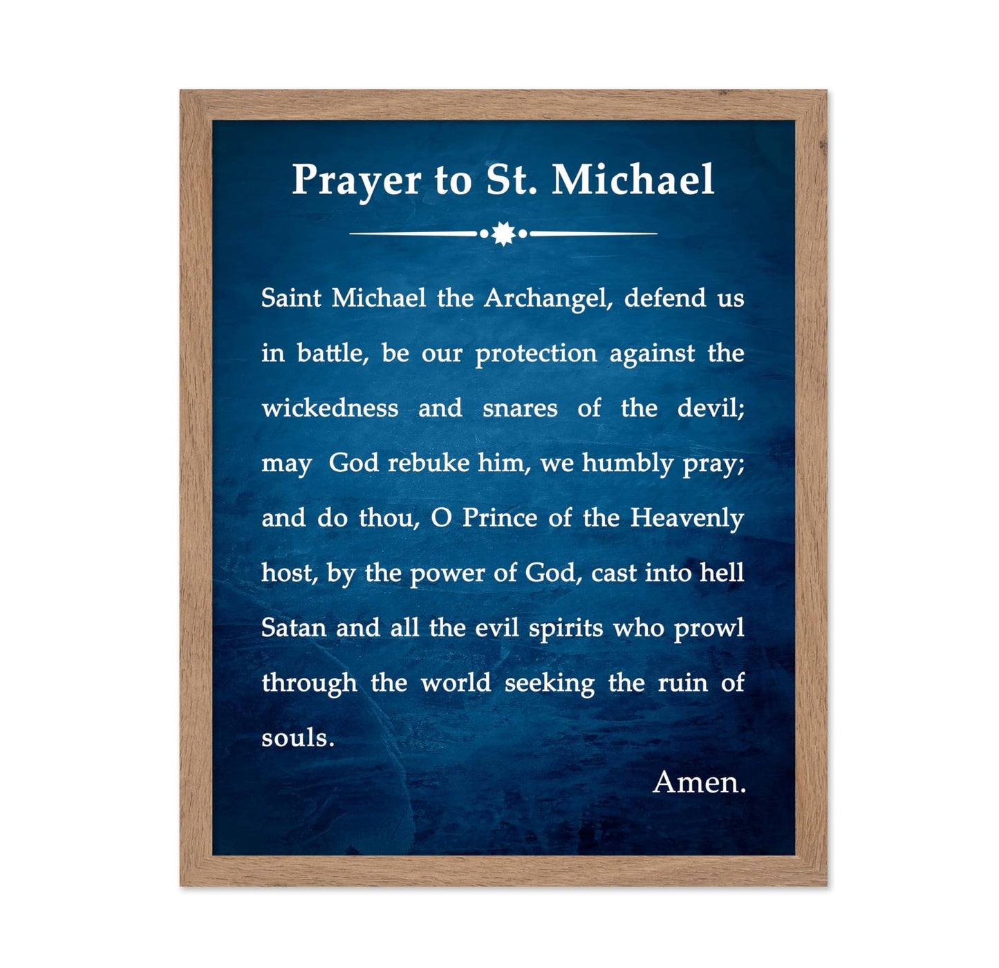 Prayer to St. Michael