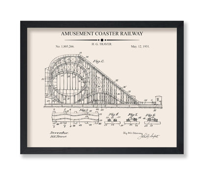 Coney Island Cyclone Blueprint
