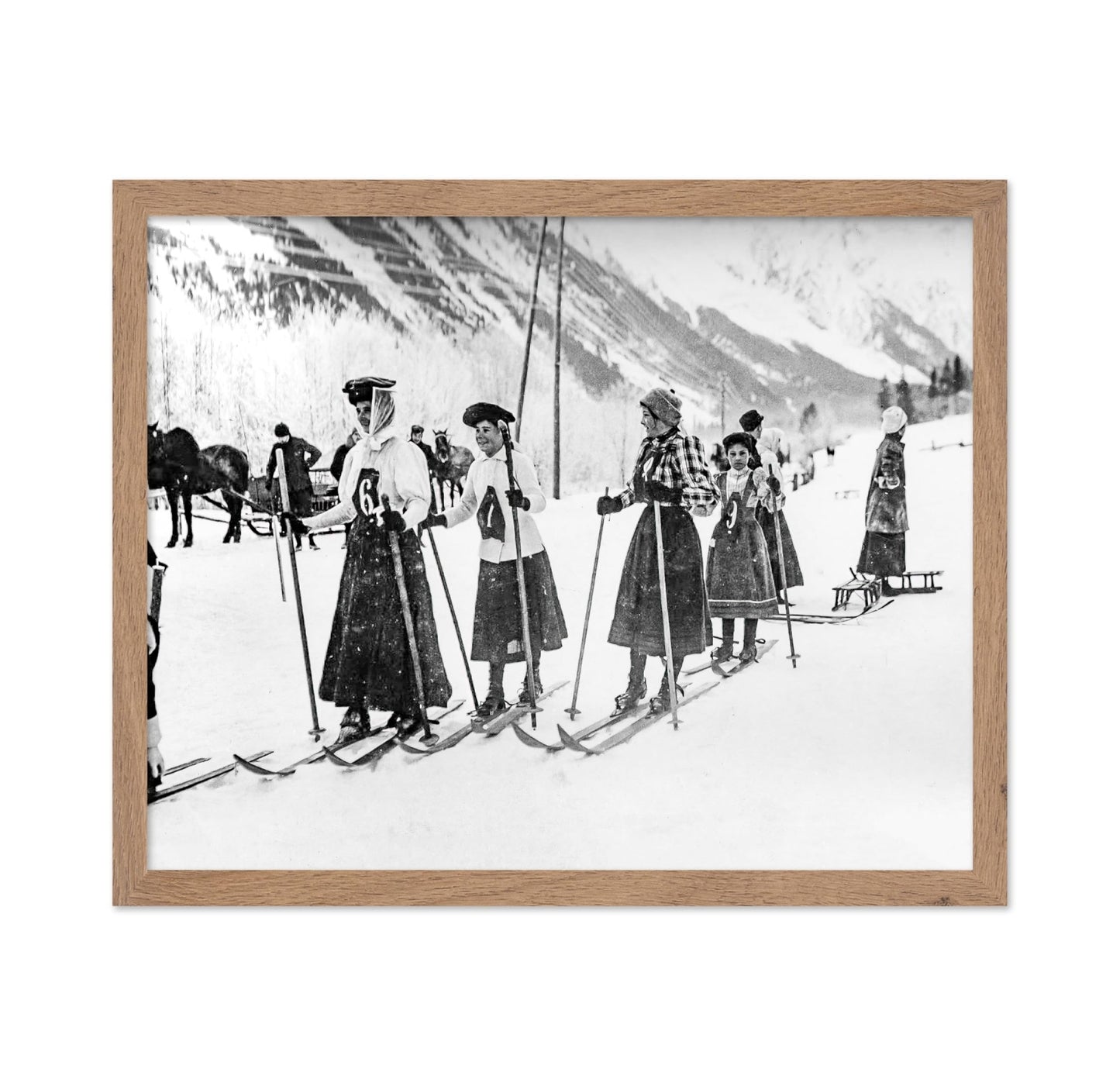 Victorian Women Skiers
