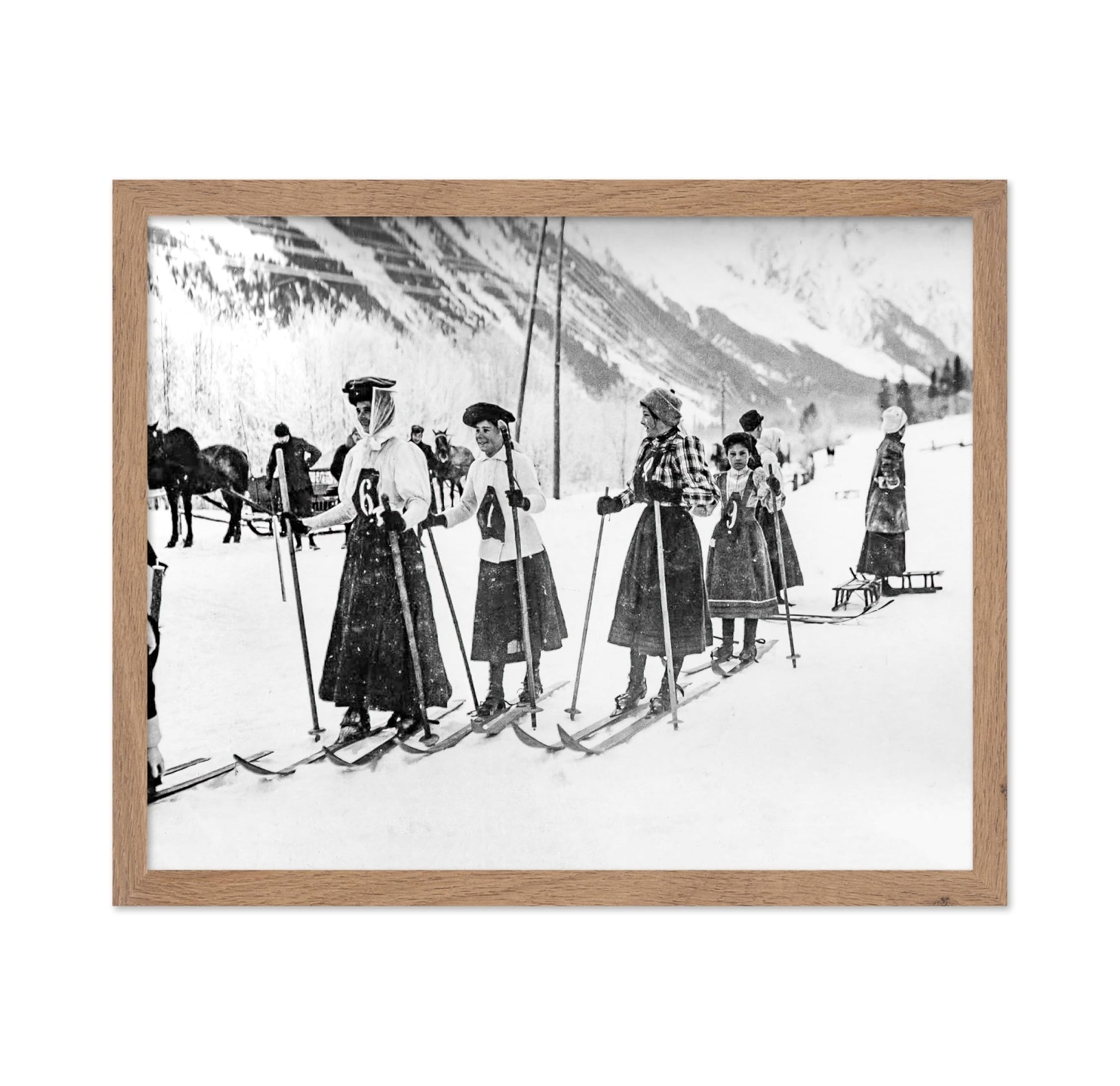 Victorian Women Skiers