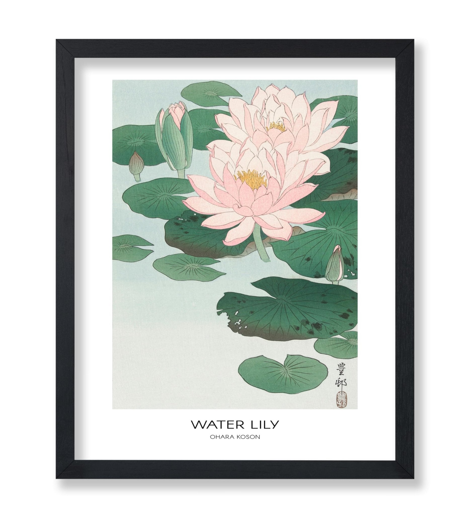 Ohara Koson - Water Lily No1