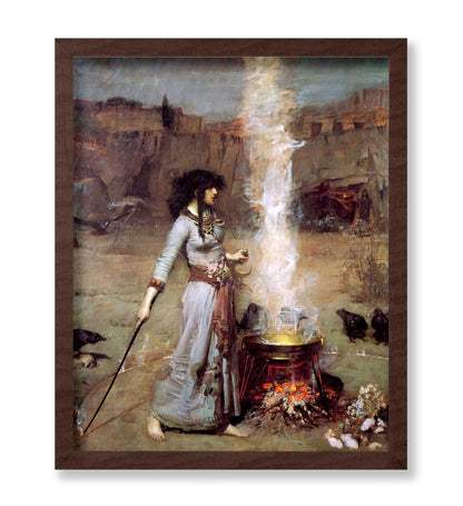 John William Waterhouse - The Magic Circle
