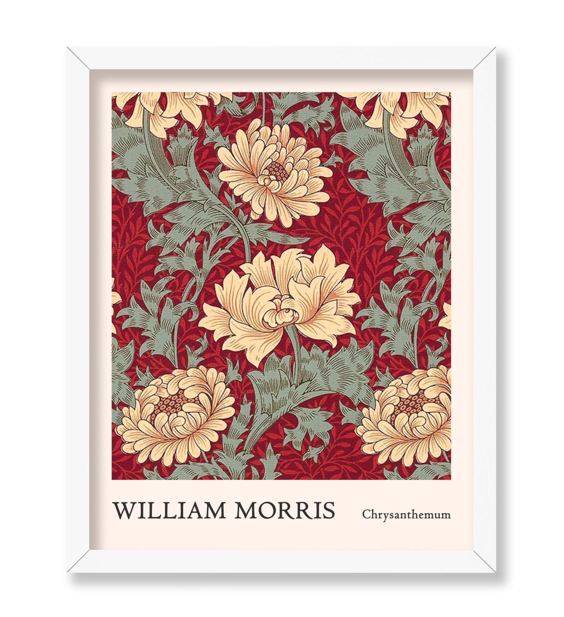 William Morris - Chrysanthemum No4
