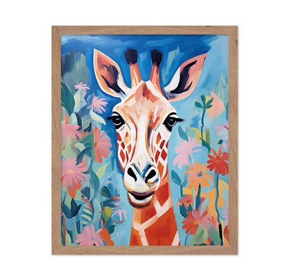 Watercolor Giraffe