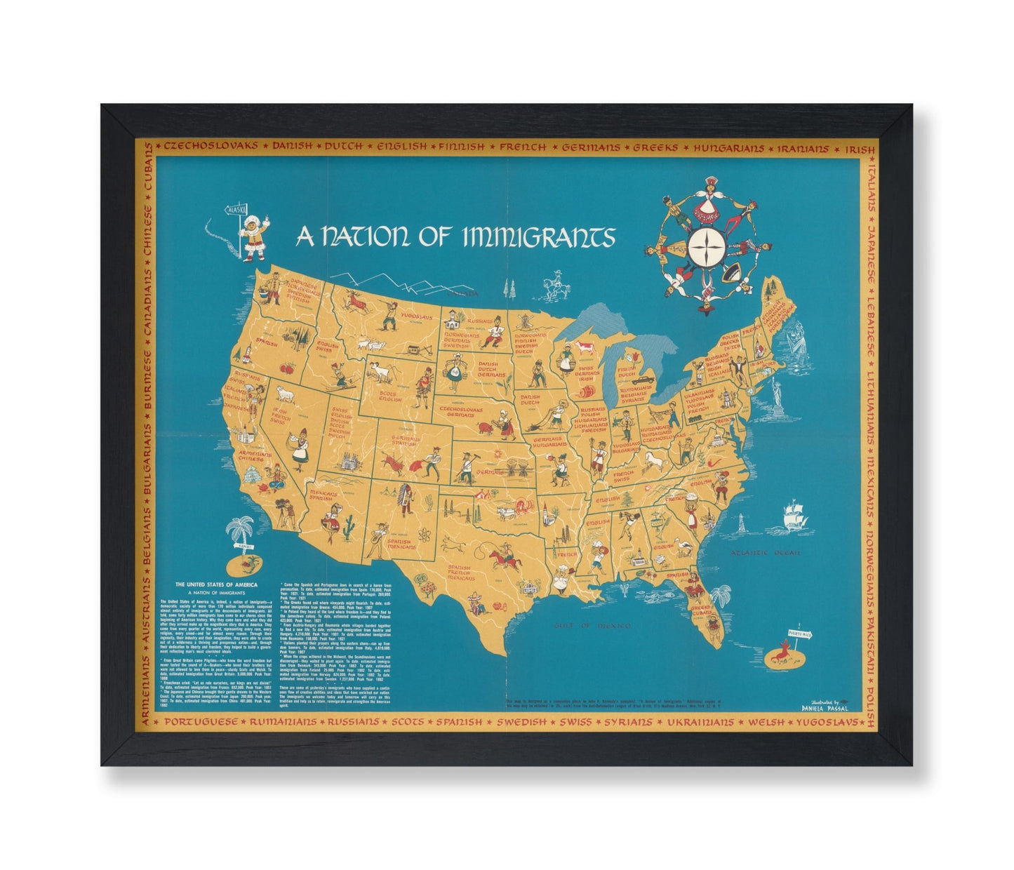 Nation of Immigrants Map