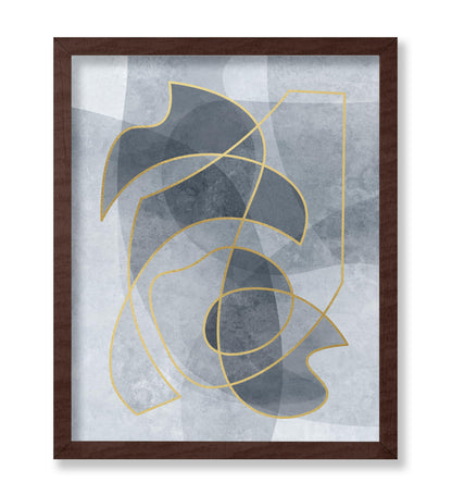 Blue Shapes No1