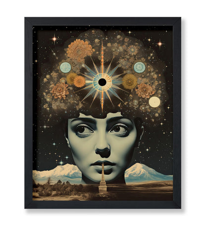 Psychedelic Woman Portrait No10