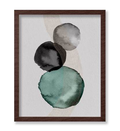 Watercolor Circles No4