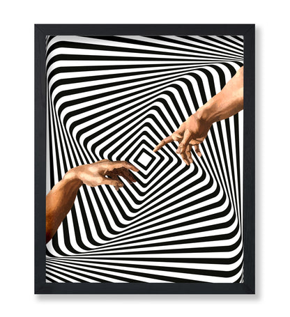 Hands Optical Illusion
