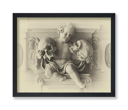 Cherub with Skulls