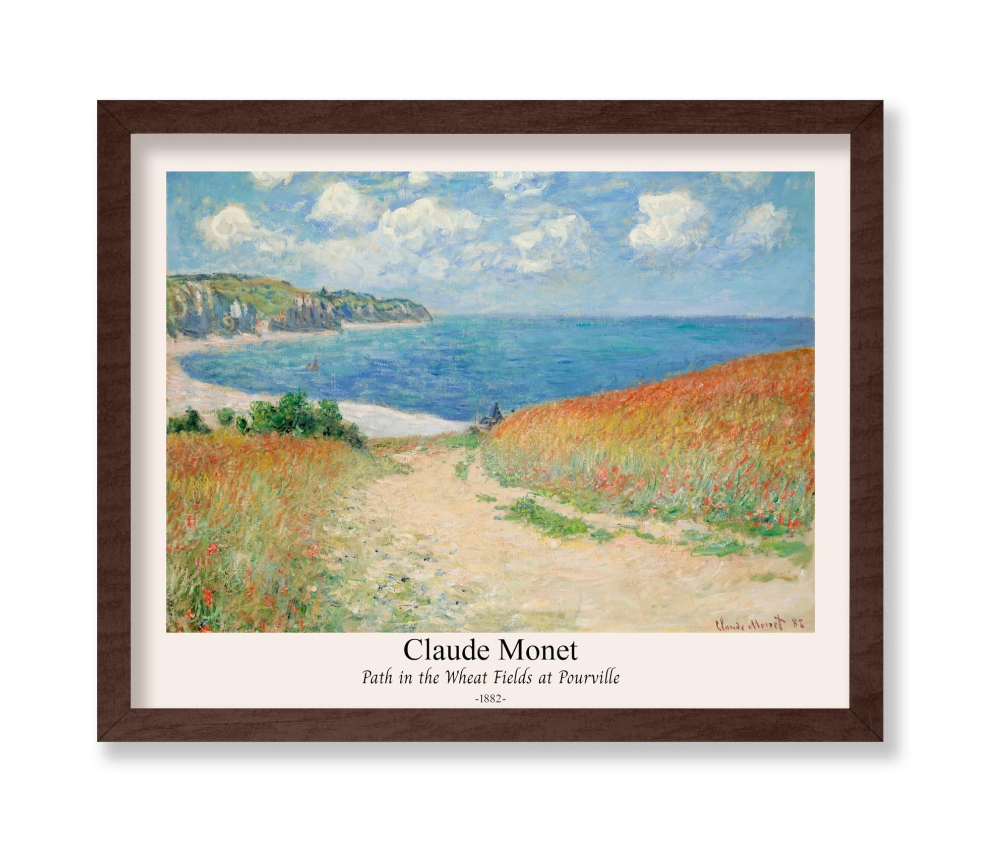 Claude Monet - Path in the Wheat Fields