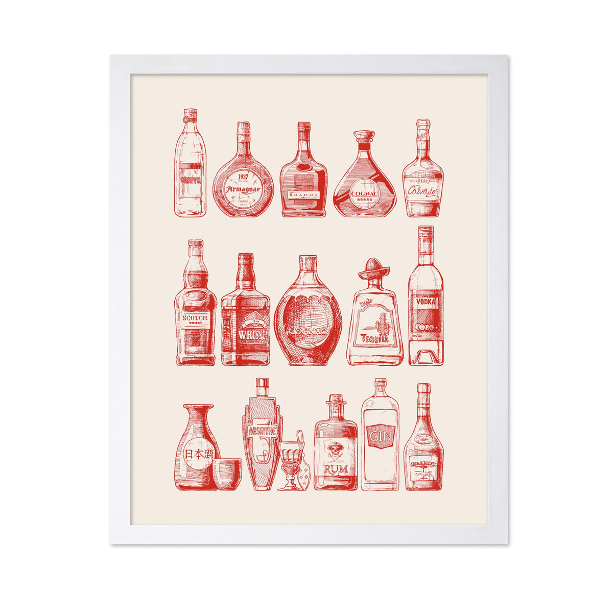 Alcohol Bottles No1